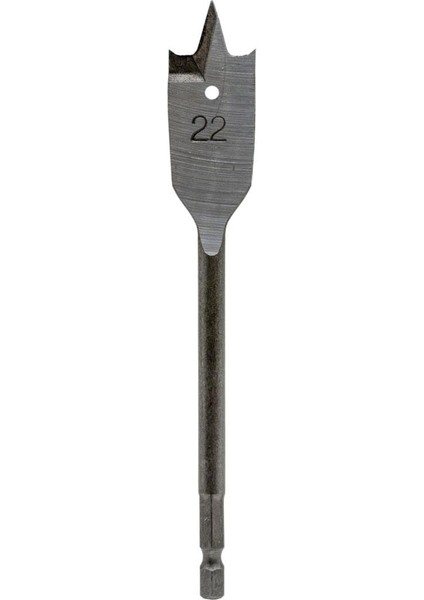 TH03122 Bits Saplı Ahşap Yaprak Kelebek Matkap Ucu 22 mm