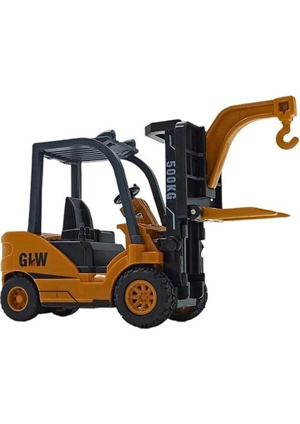 Metal Forklift Ucuyla Sürtmeli Özellikli Oyuncak Forklift 13CM. Oyuncak Iş Makinası fiyatları