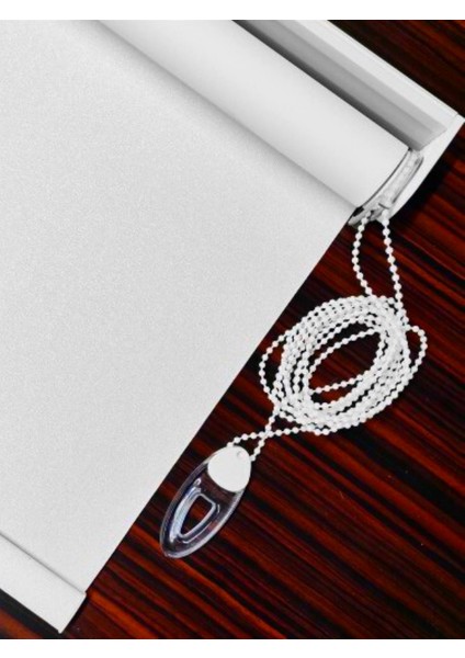 Mat Pearl Sedefli Kalın Alüminyum Kasa Güneşlik Stor Perde - Beyaz modelleri