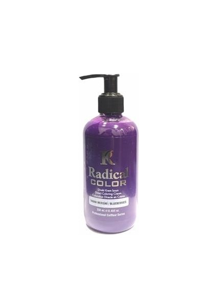 Color Su Bazlı Saç Boyası 250 ml Yaban Mersini