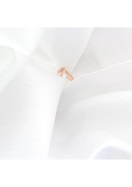 925 Ayar Gümüş Harfli Ayarlanabilir Yüzük modelleri