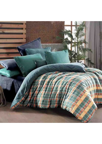 Arno Flanel(Pazen)King Size Nevresim Takımı