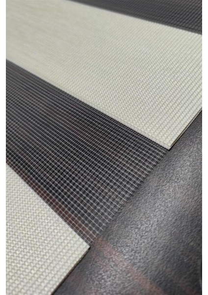 Modern Soft Bambu Zebra Perde Alüminyum Kasalı - Beyaz