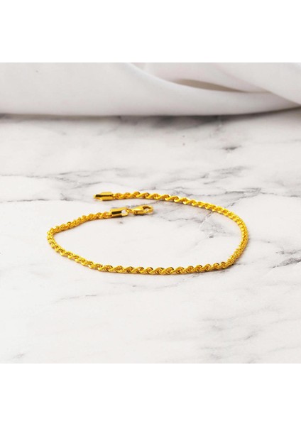 Burgu 22 Ayar Spor Altın Bileklik modelleri