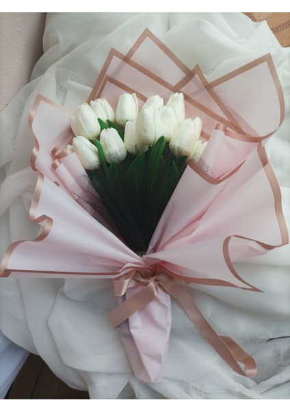 Islak Lale Buketi,yapay Çiçek Buketi modelleri