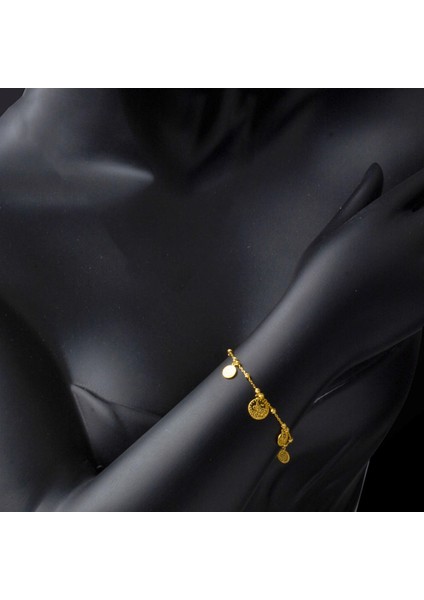 14 Ayar Tuğralı Dorika Altın Bileklik fırsatları