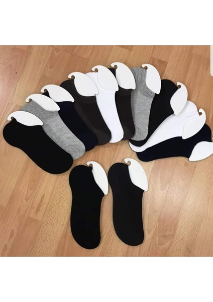 Dikişsiz 5 Çift Bay Bayan Sneakers Kısa Patik Çorap