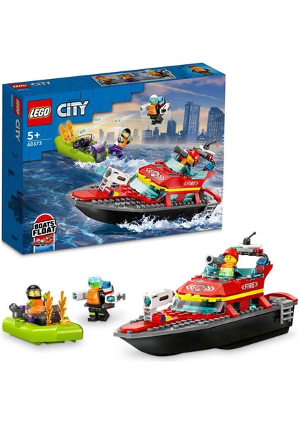 LEGO City Itfaiye Kurtarma Teknesi 60373