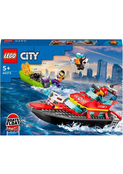 LEGO City Itfaiye Kurtarma Teknesi 60373