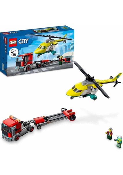 LEGO City Kurtarma Helikopteri Nakliyesi 60343