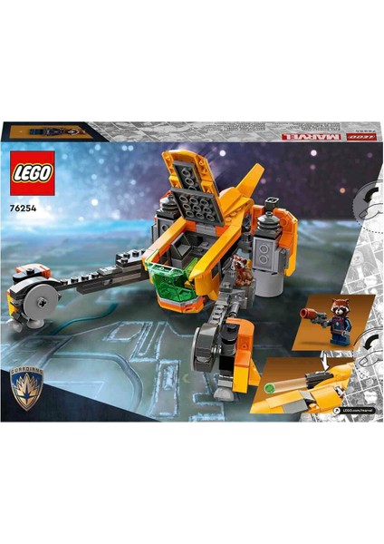 LEGO Marvel Bebek Rocket Gemisi 76254