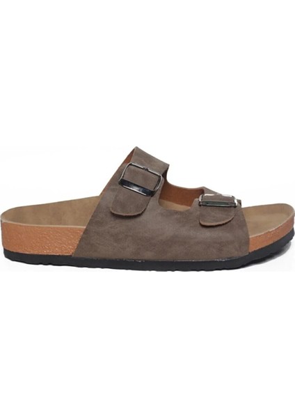Iki Tokalı Tam Ortopedik Ter Yapmaz Birkenstock Model Bay Bayan Terlik