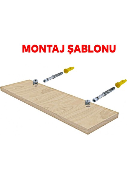 Kolay Montaj Gizli Raf Tutucu Sabitleme Taşıyıcı Set 8 cm modelleri