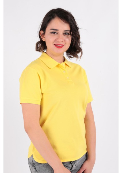 BNT-W-3WG9D3008-23Y Kadın Polo Yaka T-Shirt