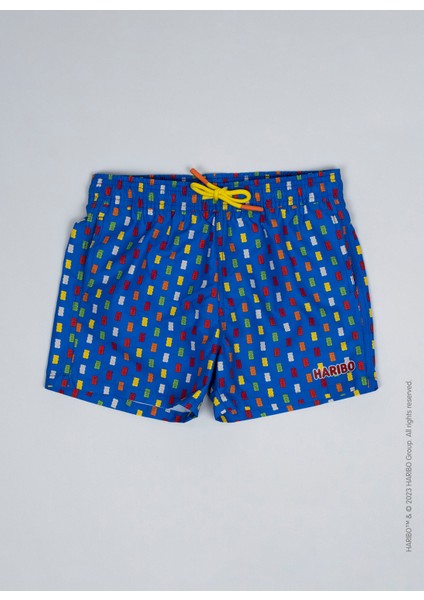 Koyu Mavi Erkek Çocuk Şort Mayo HRBSWM001 modelleri