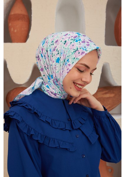 Colorday Etnia Eşarp Deniz Mavisi 1134-07 fiyatları