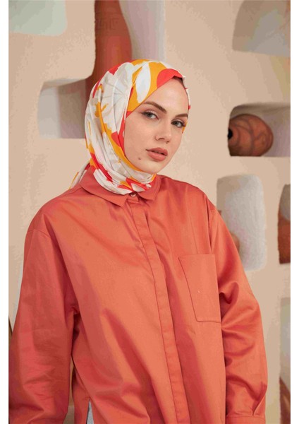 Comfort Arya Şal Kehribar Turuncu 3028-18