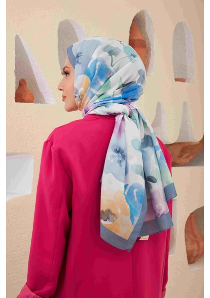 Comfort Flowers Şal Lavanta Mavi 3027-10 fiyatları