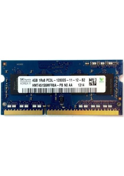 4GB 1600MHz DDR3 Notebook Ram HMT451S6MFR8A-PB