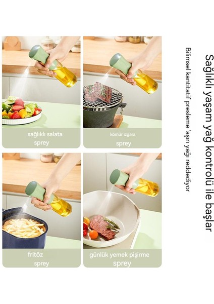 Çift Tüplü Cam Atomize Yağ Spreyi Kutusu (Yurt Dışından) fırsatları