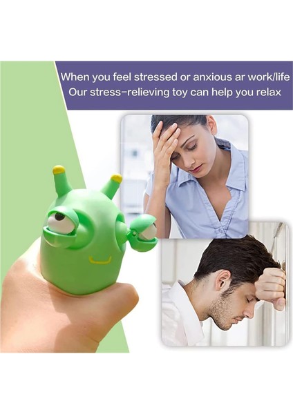 p 2'Li Paket Fun Green Eyes Squeeze Yetişkin Çocuk Oyuncakları (Yurt Dışından) fırsatları