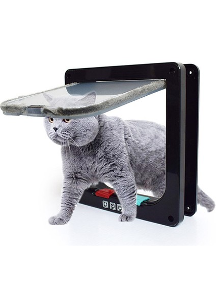 p Büyük Evcil Hayvan Kapısı Kedi Kapısı 28×25×5.5cm (Yurt Dışından)
