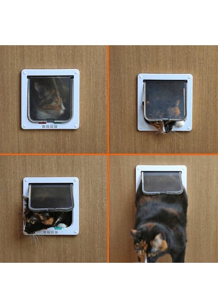 p Büyük Evcil Hayvan Kapısı Kedi Kapısı 28×25×5.5cm (Yurt Dışından) fiyatları