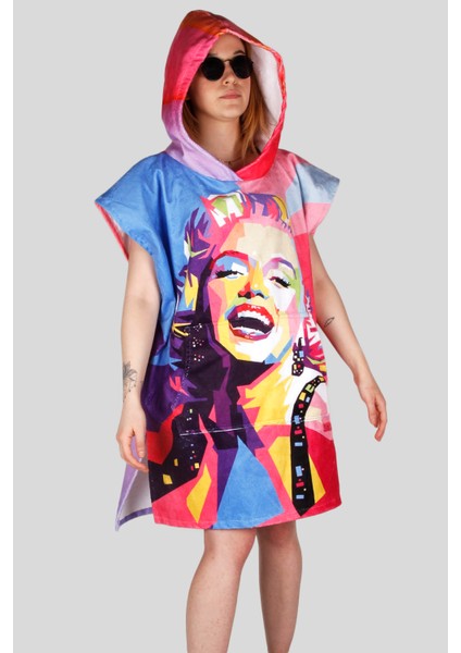 Marilyn Monroe Kadın Sörf Pançosu Snowsea Sp109