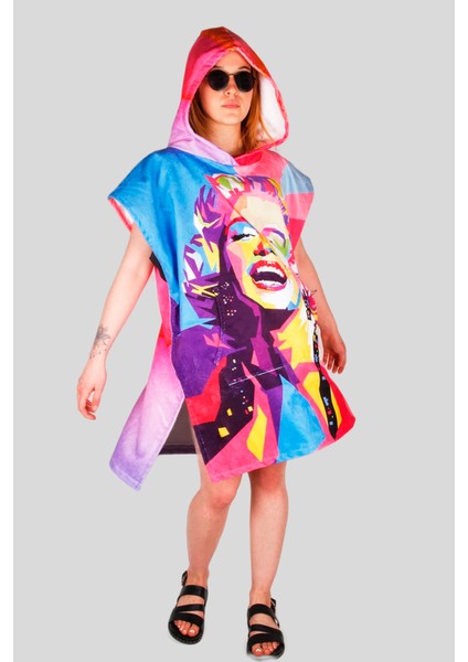 Marilyn Monroe Kadın Sörf Pançosu Snowsea Sp109 fiyatları