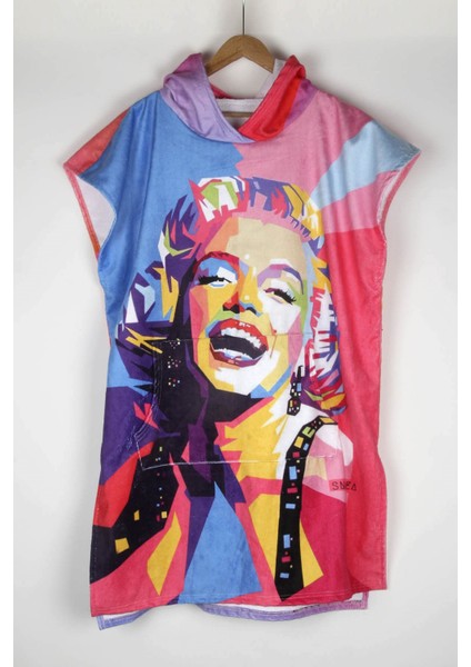 Marilyn Monroe Kadın Sörf Pançosu Snowsea Sp109