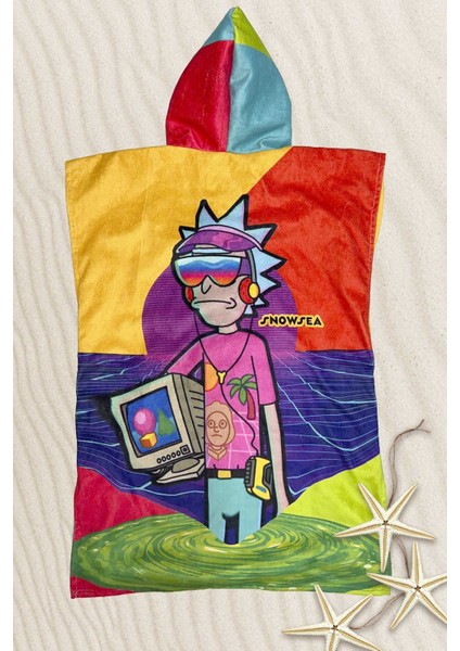 Rick And Morty Sörf Pançosu, Plaj Havlu Panço modelleri