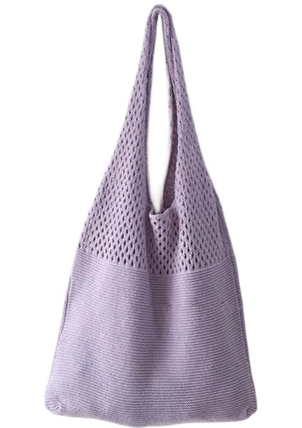 Etnik Tarzda Yün Örme Omuz Çantası Kız Çocuğu Çantası (Yurt Dışından)