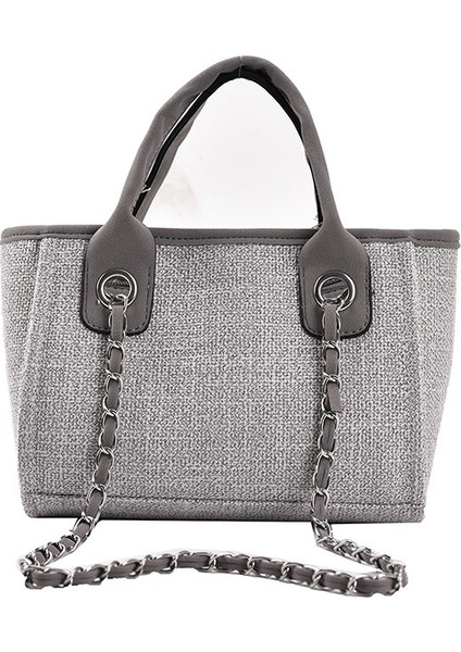 Kova Çanta Bayanlar El Tek Omuz Çapraz Zincir Tote Çanta (Yurt Dışından)