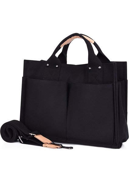Çanta Kadın Omuzdan Askili Çanta Rahat Kanvas Çanta (Yurt Dışından)