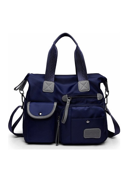 Bayan Çantası Naylon Anne Çantası Tek Omuz Messenger Seyahat Çantası (Yurt Dışından)