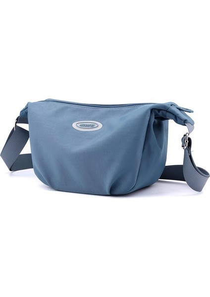 Bayanlar Omuz Messenger Çanta Naylon Kumaş Hamur Torbası Küçük Satchel (Yurt Dışından)