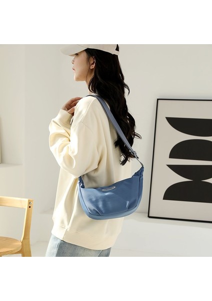 Bayanlar Omuz Messenger Çanta Naylon Kumaş Hamur Torbası Küçük Satchel (Yurt Dışından) fiyatları