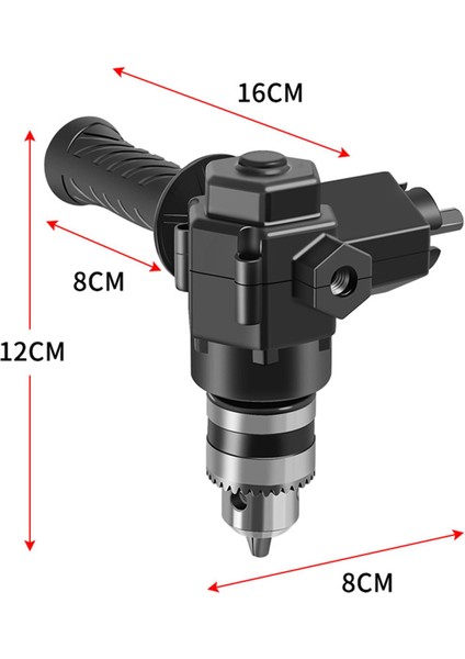 Lityum Matkap Için 90 Derece Köşe Cihaz Açısı Adaptör Matkap Uzantısı (Yurt Dışından) fırsatları