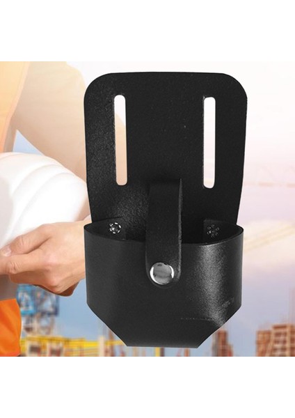 Dayanıklı Bant Memperi Tutucu Pu Deri Elektrikçi Iş Sigortası Tool Case (Yurt Dışından)