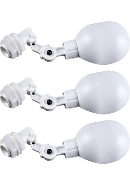 3 Adet 1 Set Şamandıra Vanaları Tam Otomatik Dolgu Su Seviyesi Kontrolleri Rezervuar Için (Yurt Dışından)