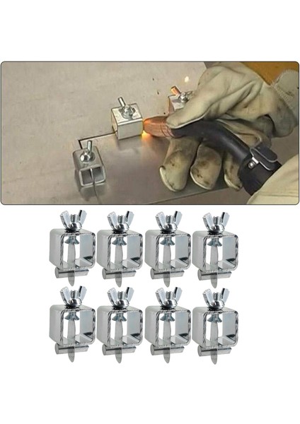 8 Pcs Çelik Kaynak Kelepçeleri Otomatik Panel Metal Onarımı Için Spot Kaynak Klipsleri (Yurt Dışından) modelleri