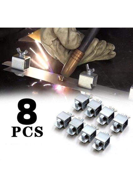 8 Pcs Çelik Kaynak Kelepçeleri Otomatik Panel Metal Onarımı Için Spot Kaynak Klipsleri (Yurt Dışından) indirimleri
