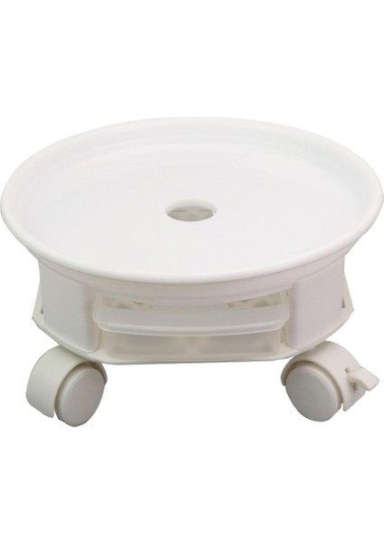 Tekerlekler İle Hareketli Çiçek Taşıyıcı Çıkarılabilir Su Tepsisi 35cm (Yurt Dışından)