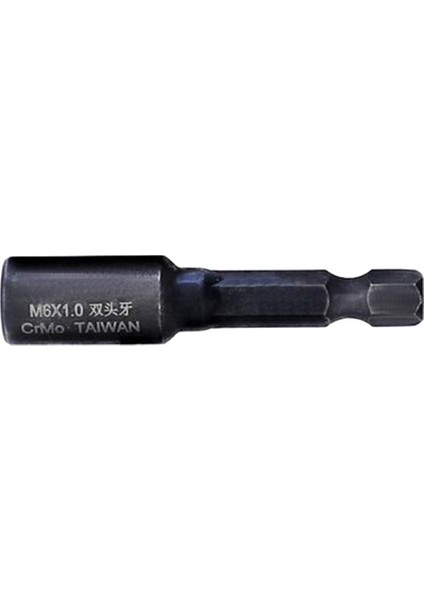 Dayanıklı 1/4 '' Hex Shank Vidalı Bit Adaptörü Matkap Kırma Adaptörü Değiştirme B- M6 B-M6 X 1.0 (Yurt Dışından)