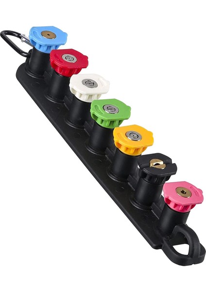 Basınçlı Yıkayıcı Nozul Ipuçları Set Elektrikli Aletler Aksesuarları Basınç Yıkama Uçları 7 Delik Tabanı (Yurt Dışından) indirimleri