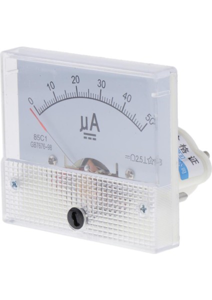 Analog Ammetre 0-50ua (Yurt Dışından)
