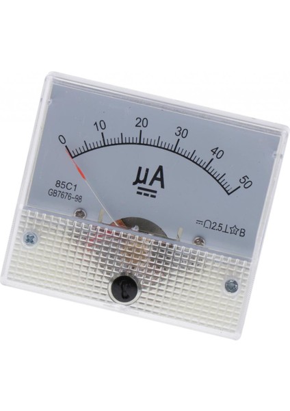 Analog Ammetre 0-50ua (Yurt Dışından)