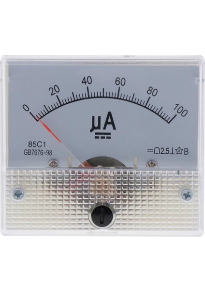 85c1- Panel Dc Ampere Akım Ölçüm Araçları- 0-100ua (Yurt Dışından)