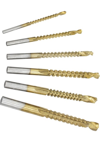 6x Twist Matkap Bit Seti Hss Çelik Twist Hex Shank Matkap Bit Set Matkap Bit (Yurt Dışından) indirimleri