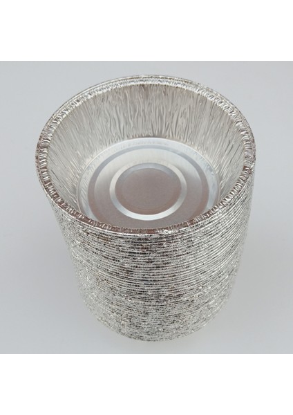 Derin Alüminyum Folyo Teneke Pasta Tavaları Pişirme Için Tek Kullanımlık Kavurma 240ml 50pcs (Yurt Dışından) indirimleri